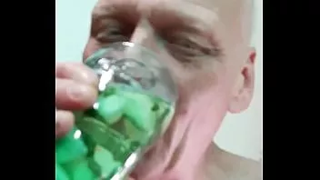 Play Duk and david, duk peeing in glass, david cums in glass for duk to eat
