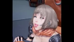 play 3D Hentai Animé Teen Ahegao Face Fellation et Sexe Anal